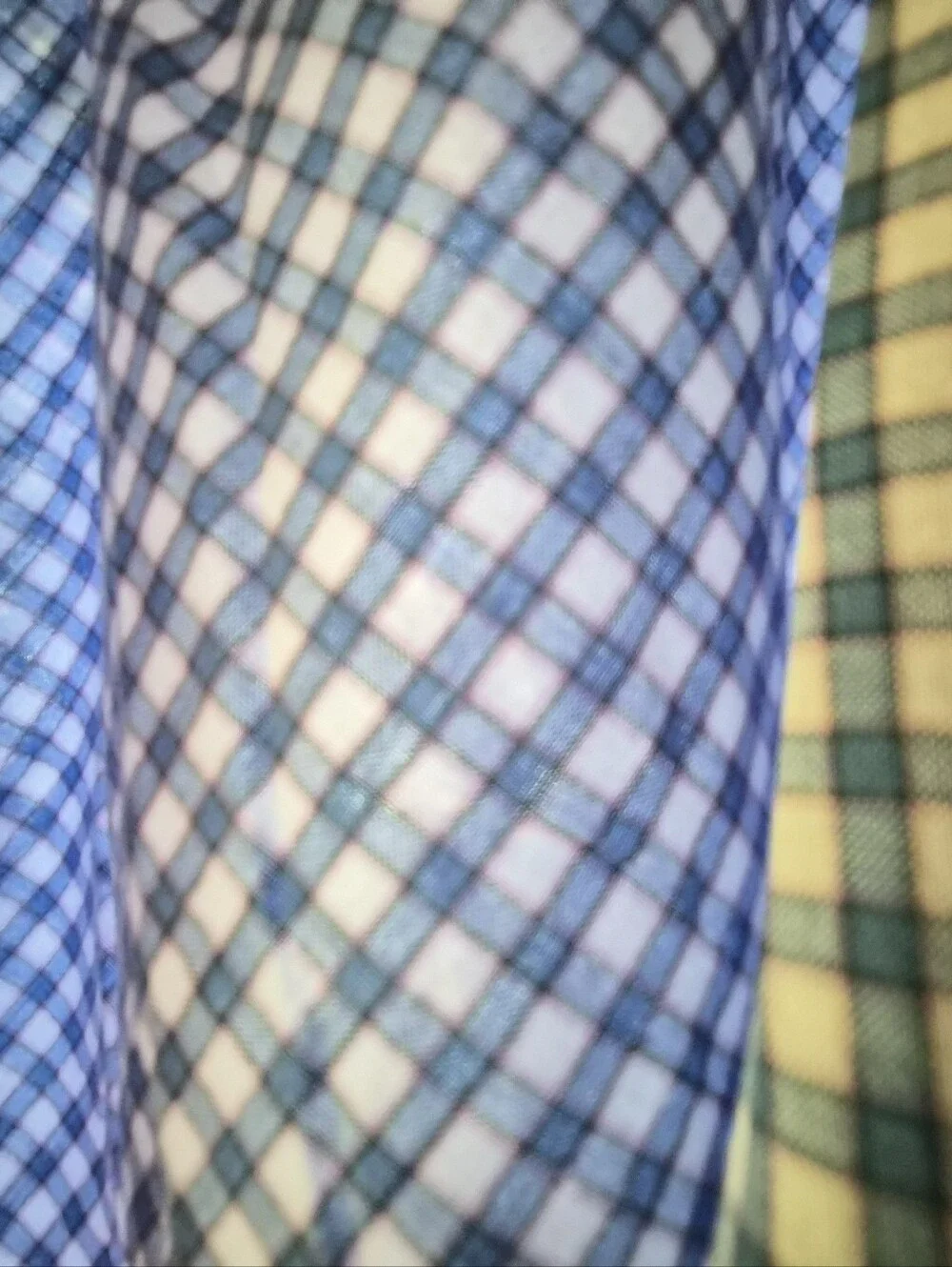 Doen June Top in Blue Gingham Cotton XXL (Retail $188)